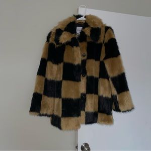Stand Studio Nani Faux Fur Jacket